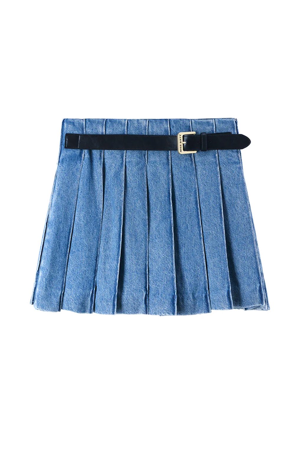 Pleated Mini Skirt