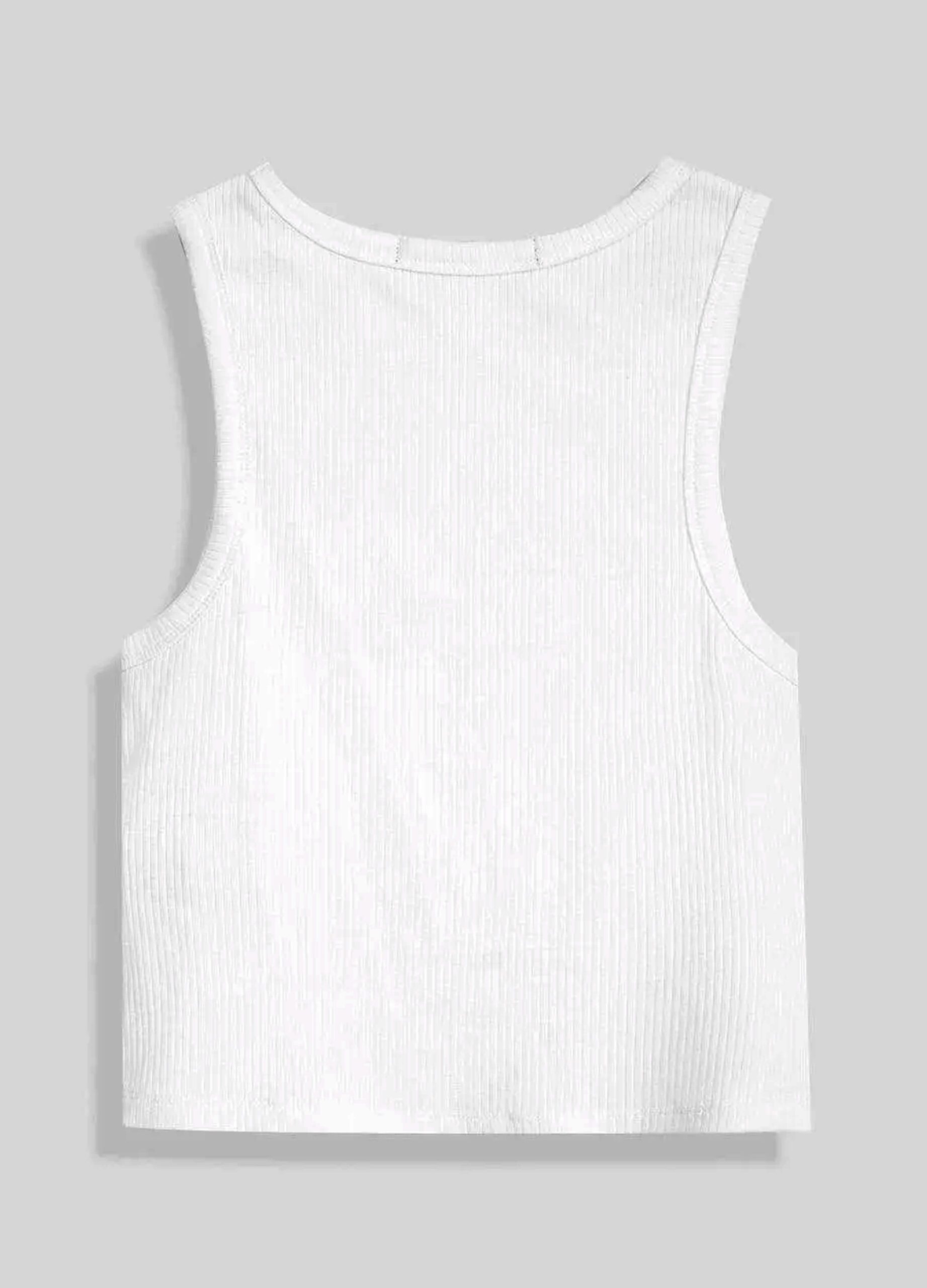 Second image of Soft Cropped Tank Top