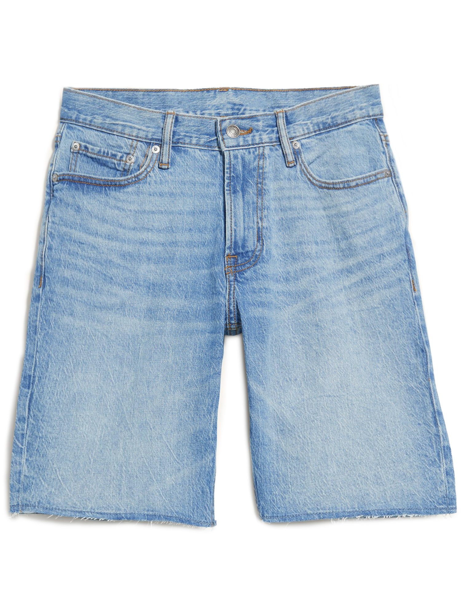 Mom-Fit Denim Shorts