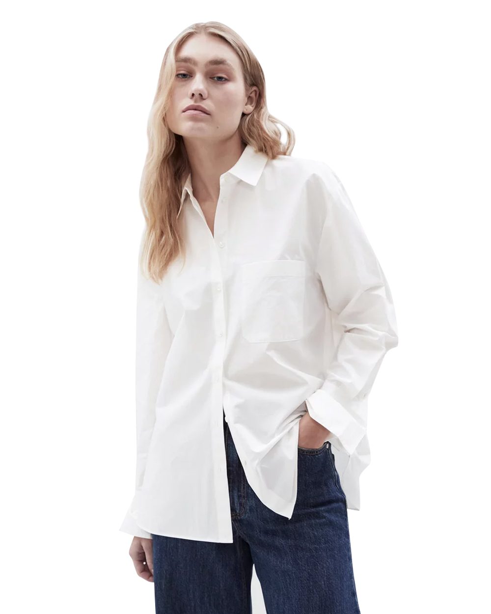 Second image of Relaxed Oversized Cotton Shirt
